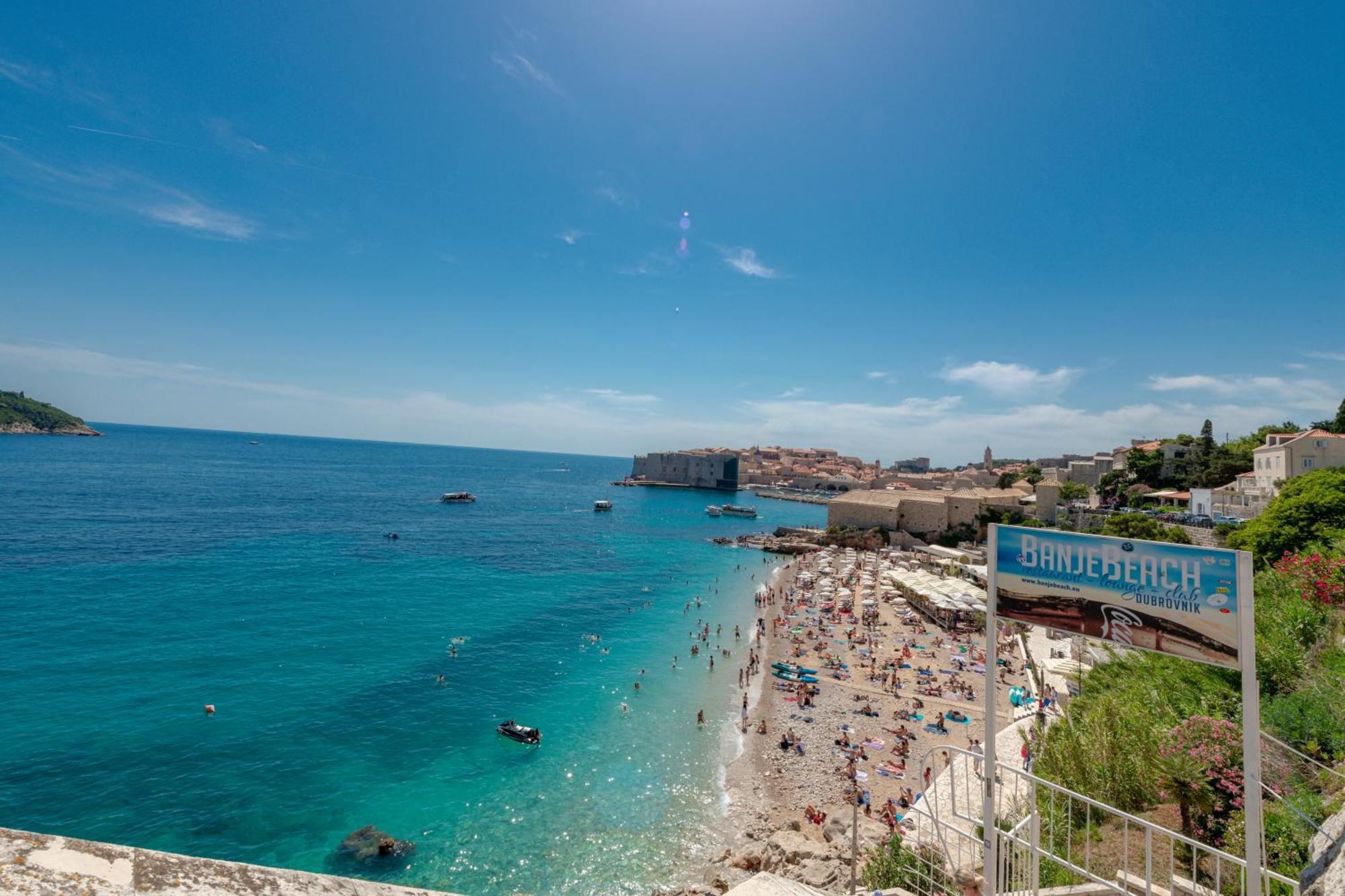 Banje Beach Oasis Apartment Dubrovnik Bagian luar foto